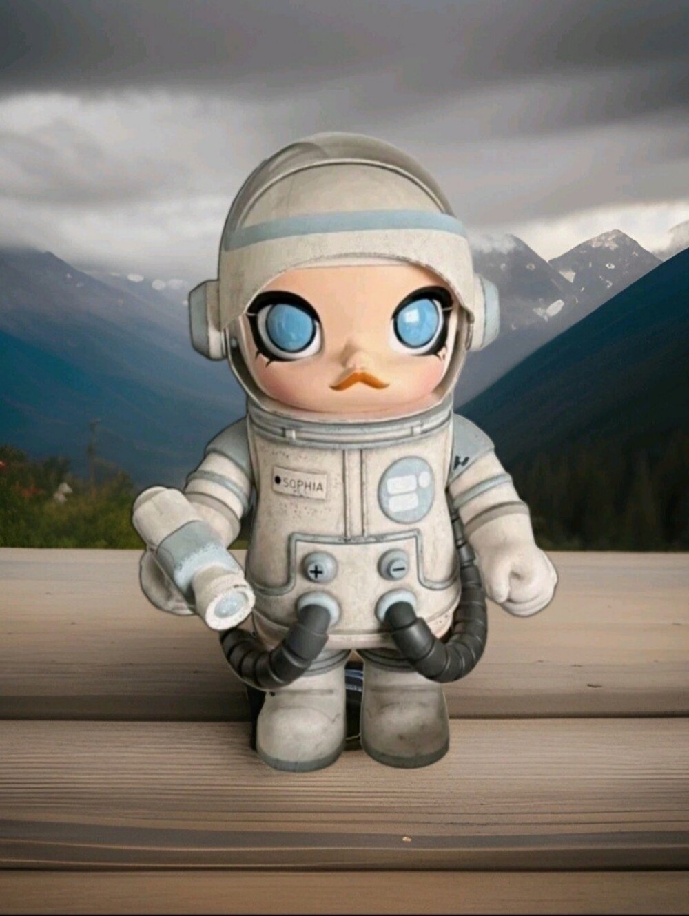1000% Ashley Woods Mega Space Molly.